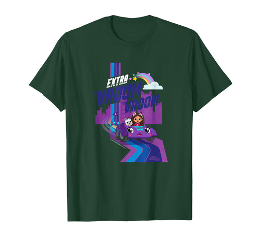 DreamWorks Gabby’s Dollhouse The Movie Extra Vroom Vroom T-Shirt