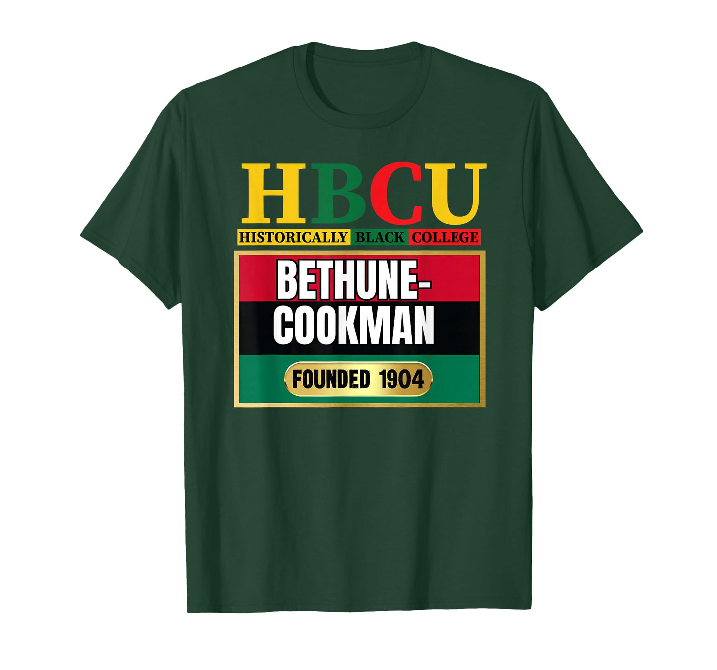 Bethune–Cookman, BSU, HBC Graphic T-Shirt