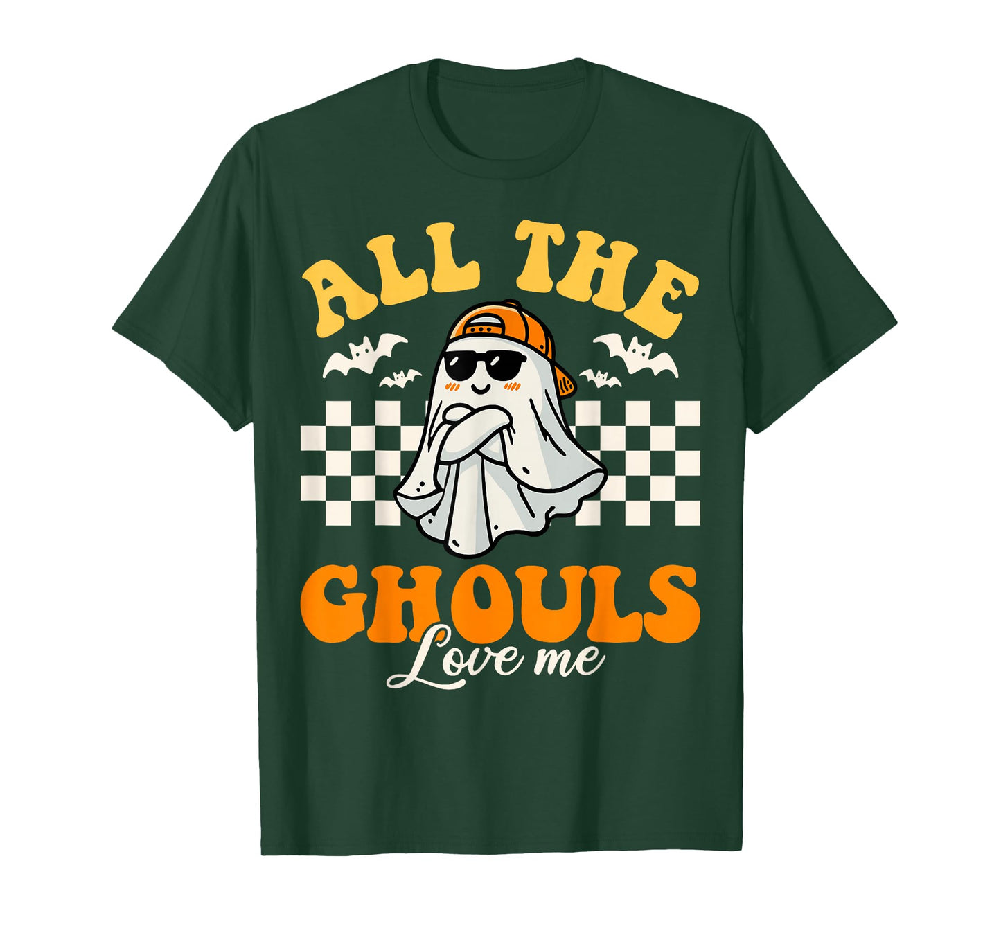 All The Ghouls Love Me Toddlers Halloween Boys Child Costume T-Shirt