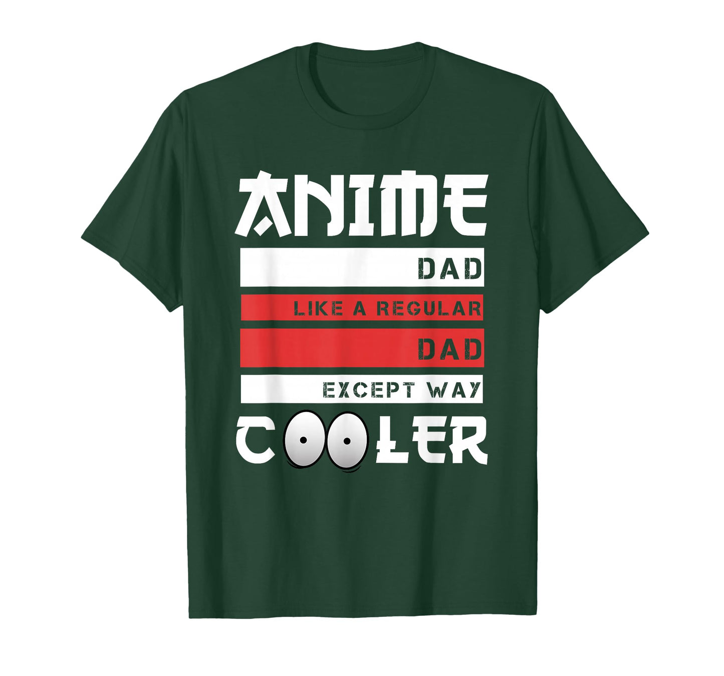 Anime Dad Funny Father's Day Cute Japanese Anime Dad Otaku T-Shirt