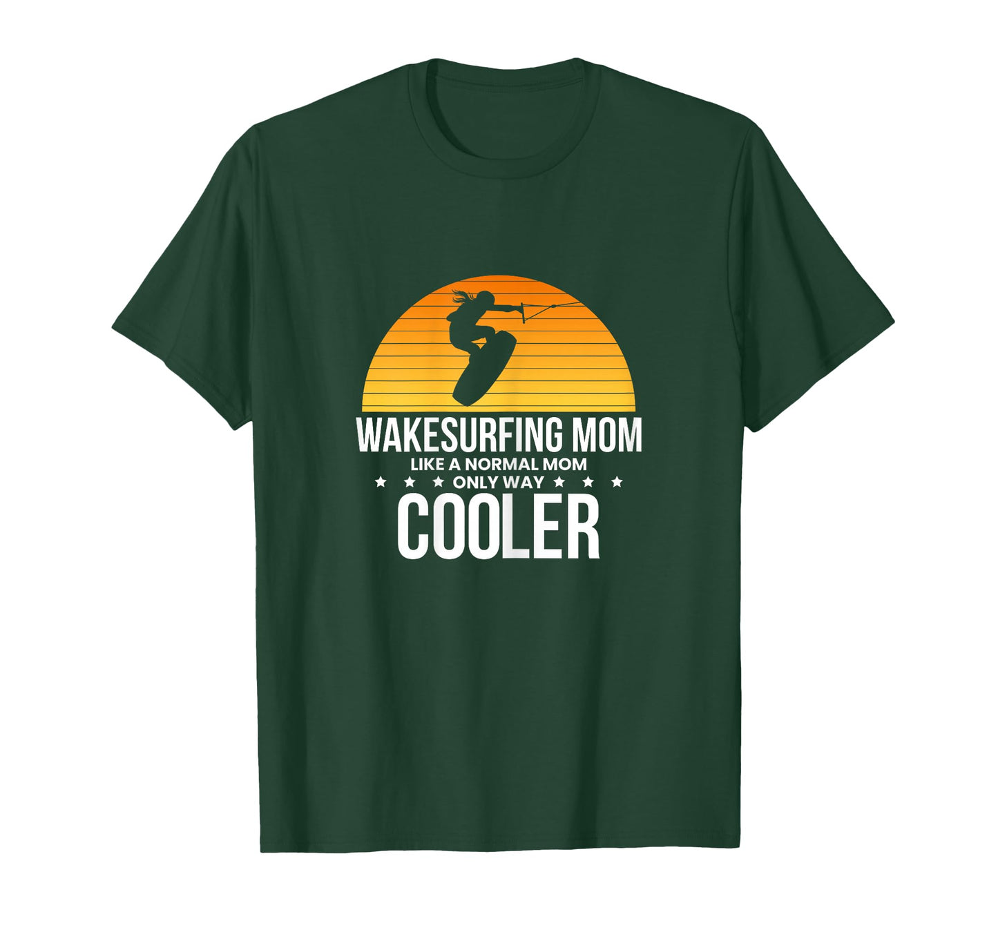 Wakesurfind Mom Mother Wakeboard Wakeboarder Wakeboarding T-Shirt
