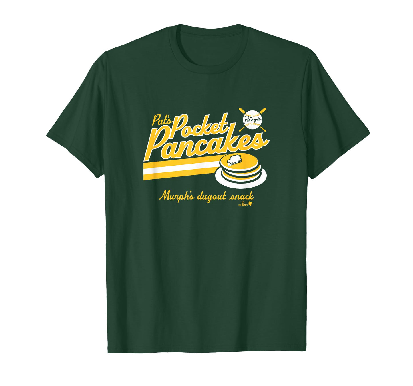 Pat Murphy - Pocket Pancakes (Navy) - Milwaukee Baseball T-Shirt