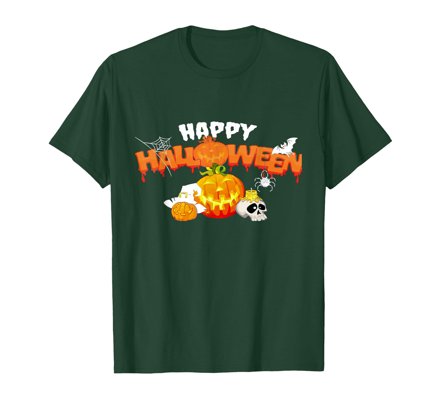 Trick Or Treat Halloween Funny Pumpkin Happy Halloween 2024 T-Shirt