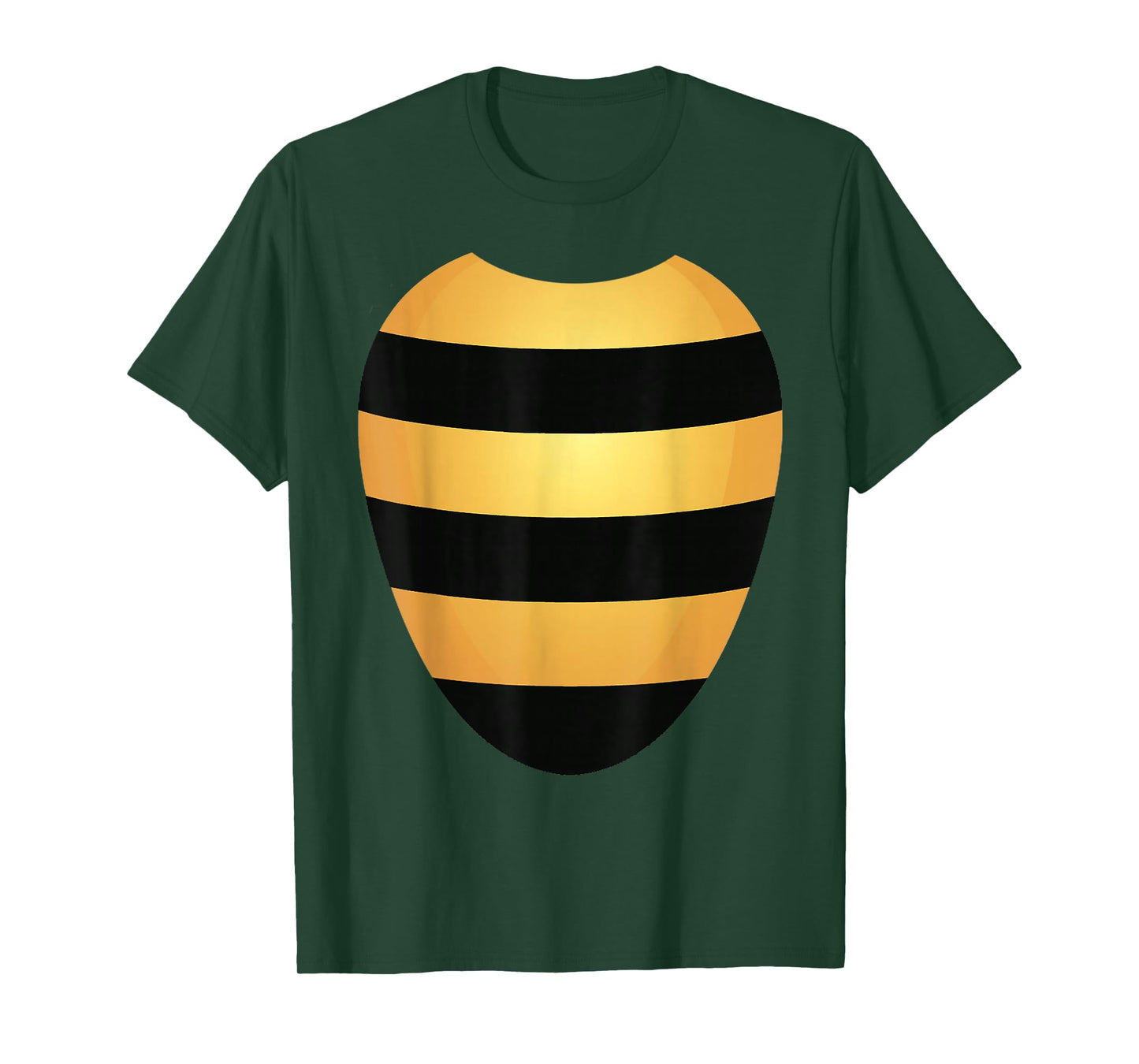 Bee Halloween Costume Shirt Yellow Stripes on Black tee T-Shirt