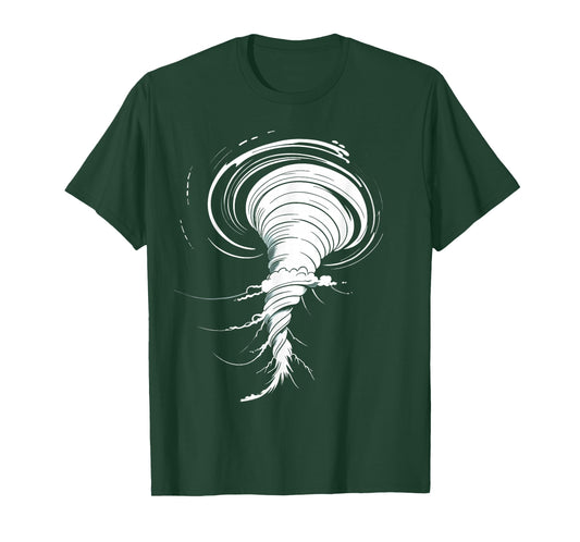 Tornado Costume Twister Storm Halloween Kids Boys Men Women T-Shirt