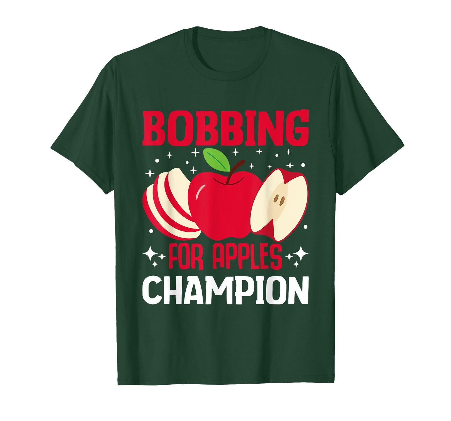 Bobbing for Apples Champion Apple T-Shirt