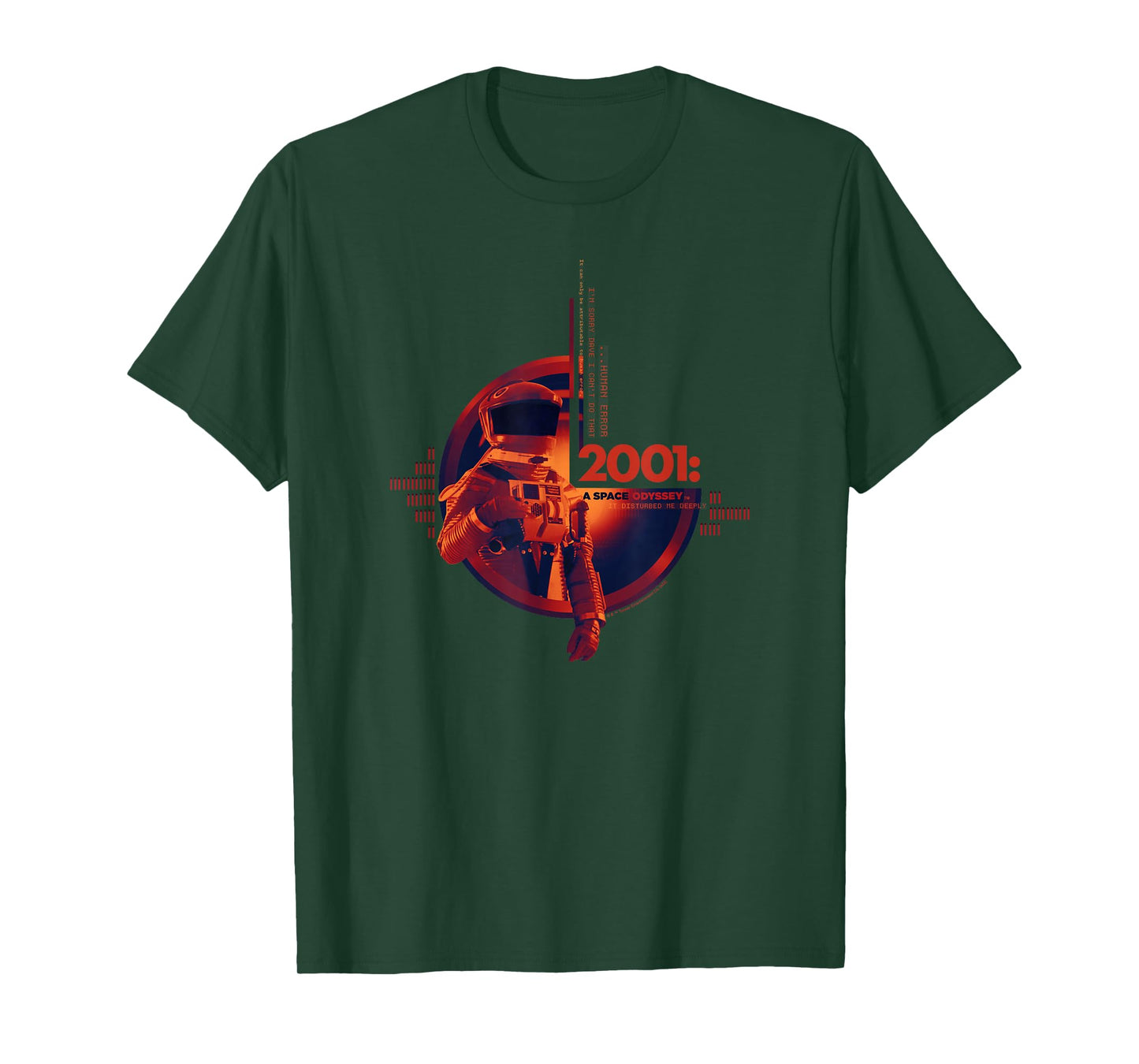 2001: A Space Odyssey Space Collage T-Shirt