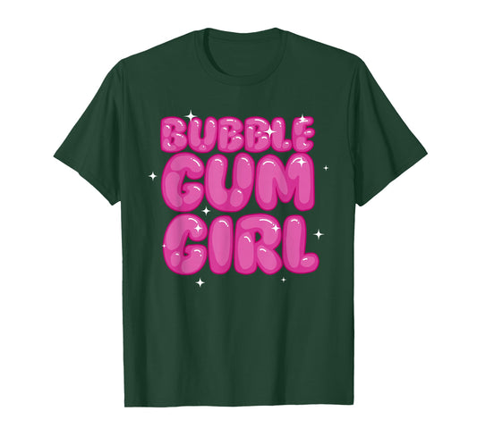 Cute Bubblegum For Girls Kids Bubble Gum Candy Lover T-Shirt