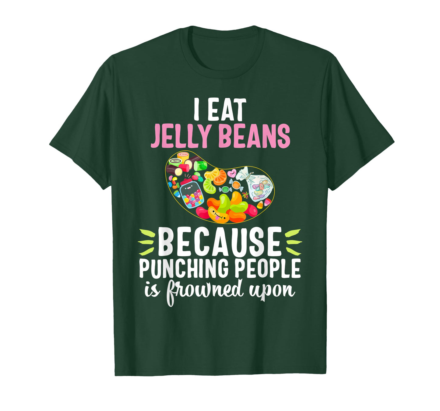 Jelly Bean T-shirt Soft Sugar Candy Fruity Juicy Kids Gift