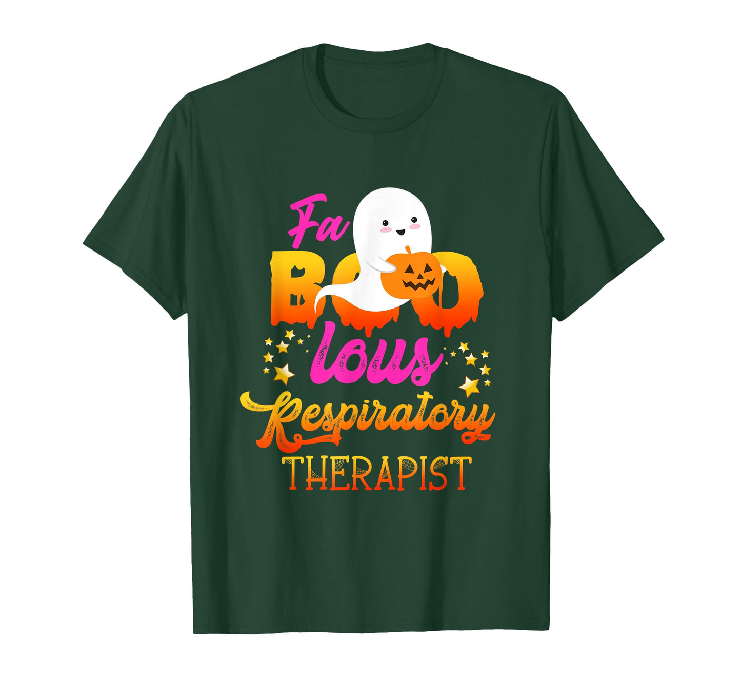 Faboolous Respiratory Therapist Halloween Trick Or Treat T-Shirt