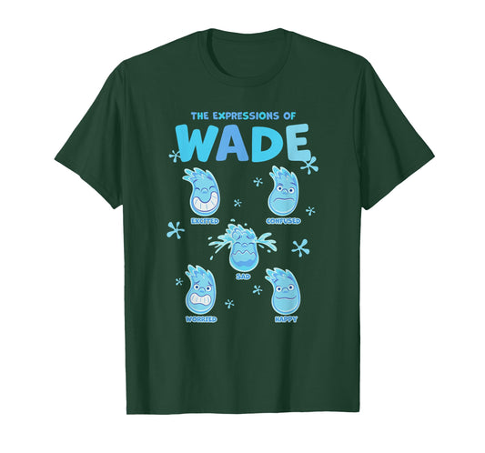Disney Pixar Elemental The Expressions of Wade Poster T-Shirt