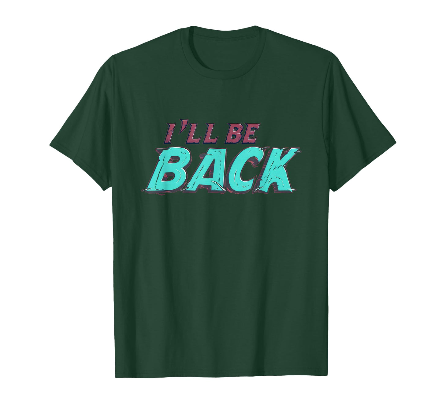 I'll be back Logo Costume T-Shirt