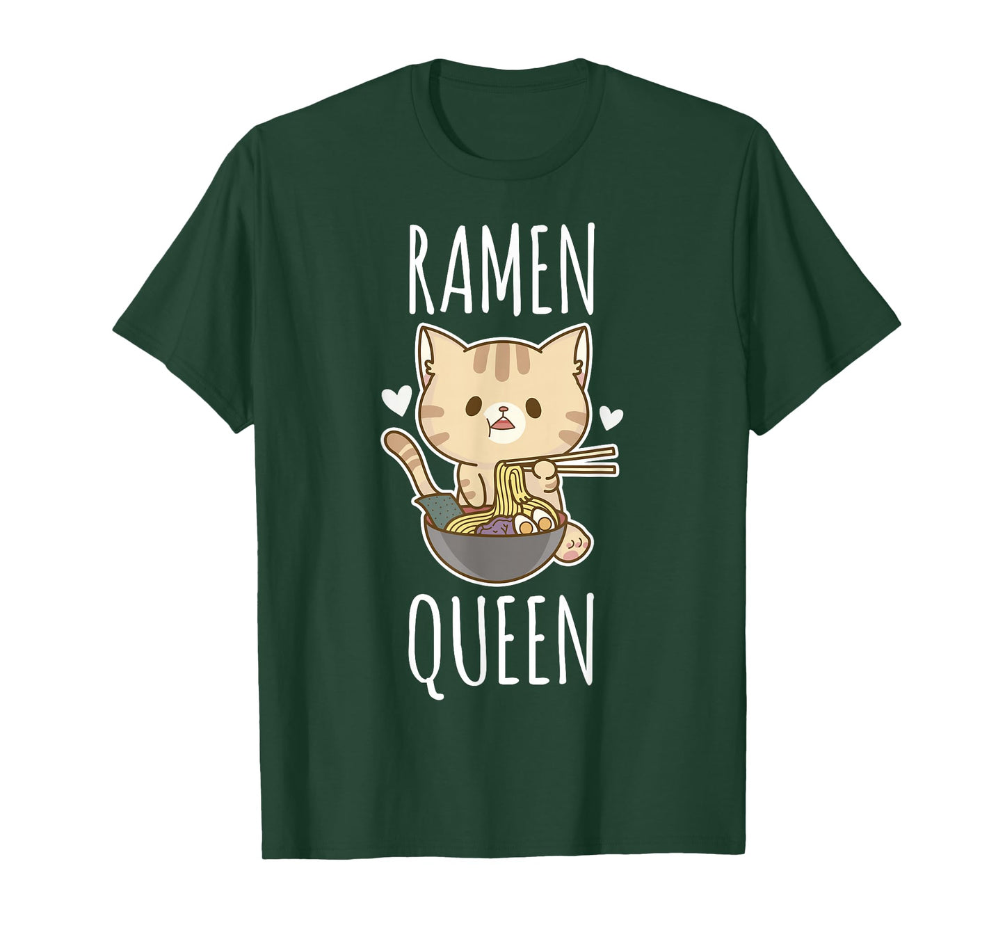 Ramen Queen - Cat Ramen Noodles T-Shirt