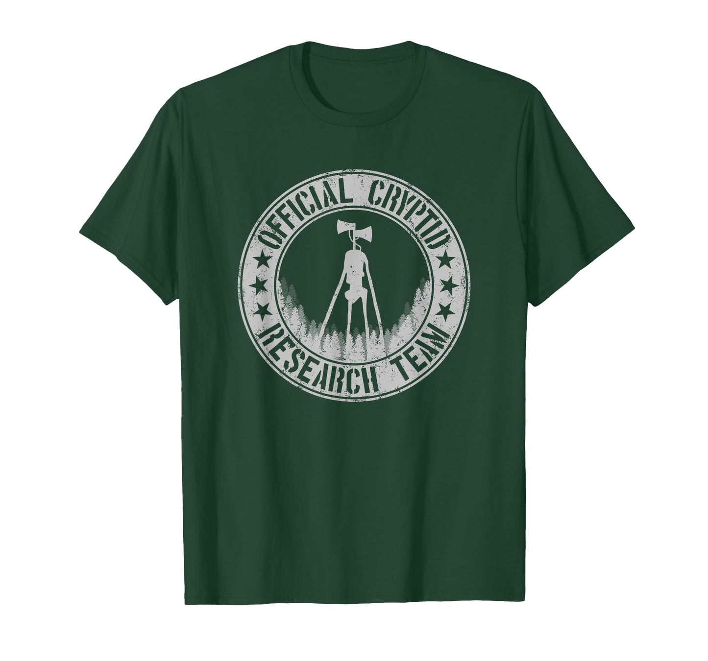 Official Cryptid Research Team Sirenhead Cryptids Siren Head T-Shirt