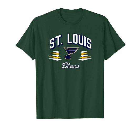 St. Louis Blues Retro Diamond Royal Officially Licensed T-Shirt