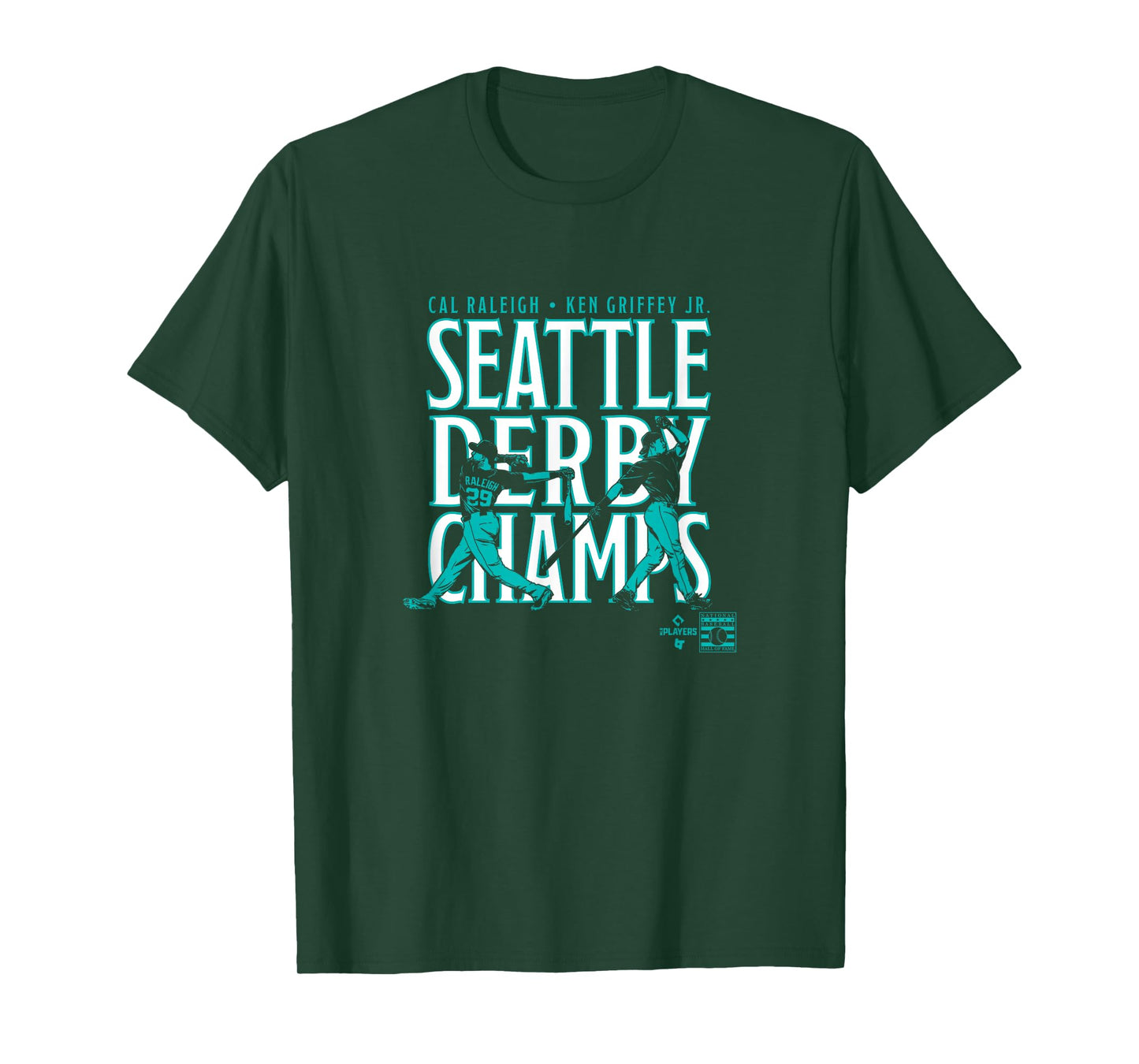 Raleigh & Griffey Jr. - HR Derby Champs - Seattle Baseball T-Shirt