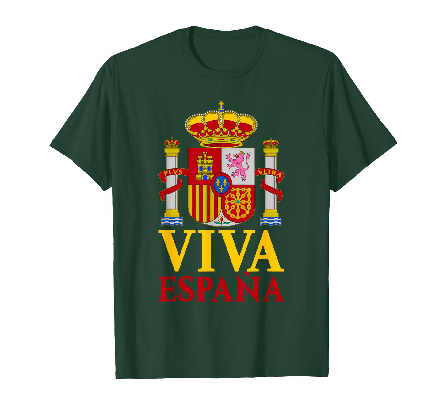 Viva España Flag Coat Spanish Colors T-Shirt