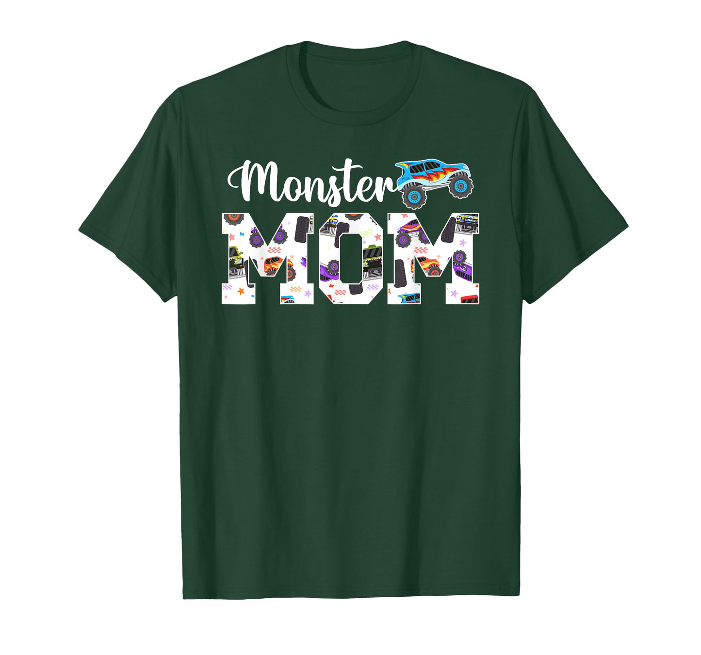 Monster Mom Monster Truck Mom Monster Truck Mother T-Shirt
