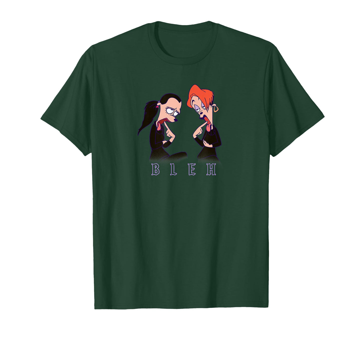 Disney A Goofy Movie Goth Girls Bleh Poster T-Shirt