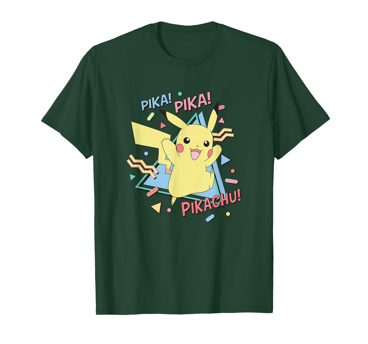 Pokémon Pikachu Retro Nineties Pika Pika Portrait T-Shirt
