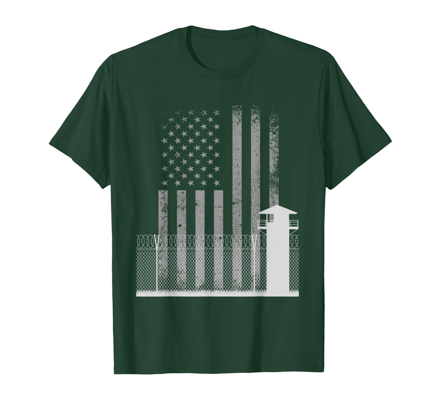 Border Control Patrol USA Conservative Republican Security T-Shirt