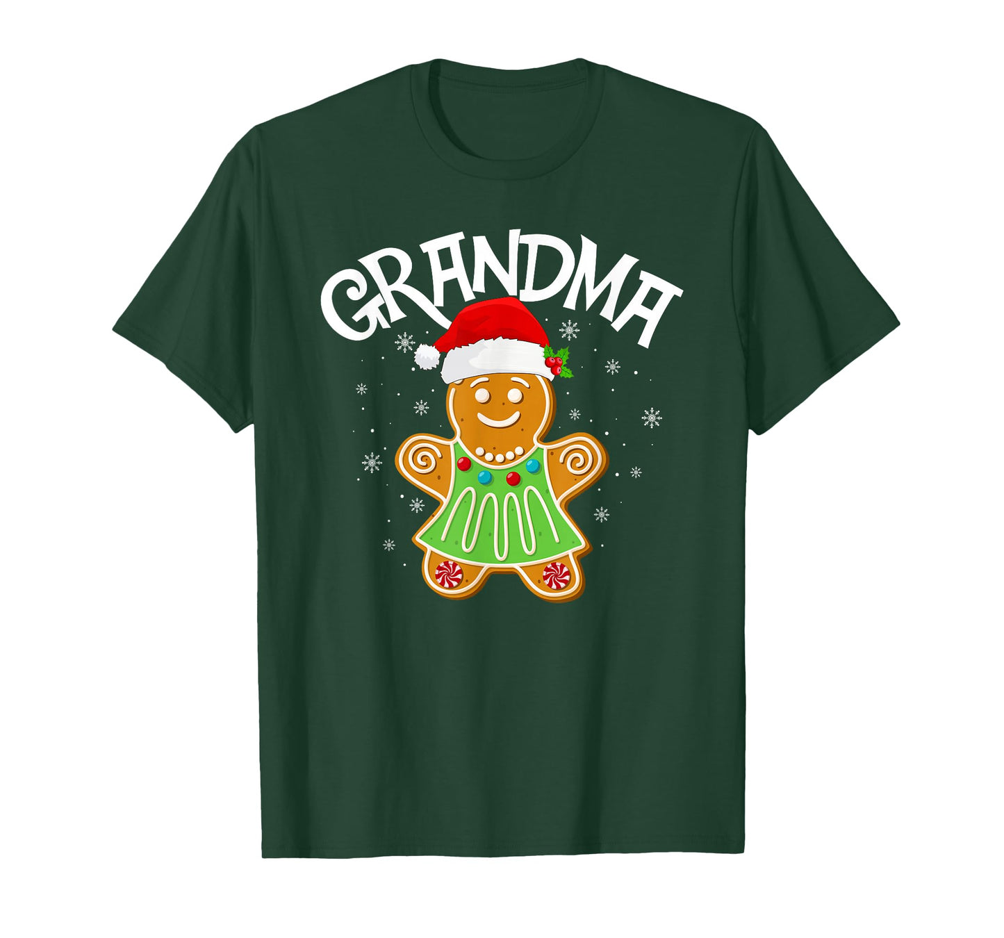 Cookie Baking Matching Family Gingerbread Grandma Christmas T-Shirt