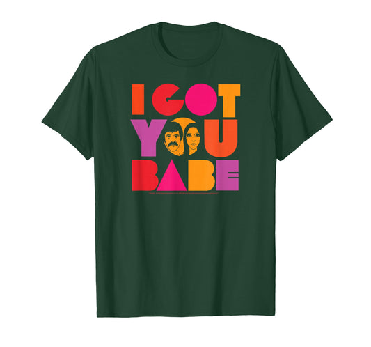 Sonny & Cher - I Got You Babe T-Shirt