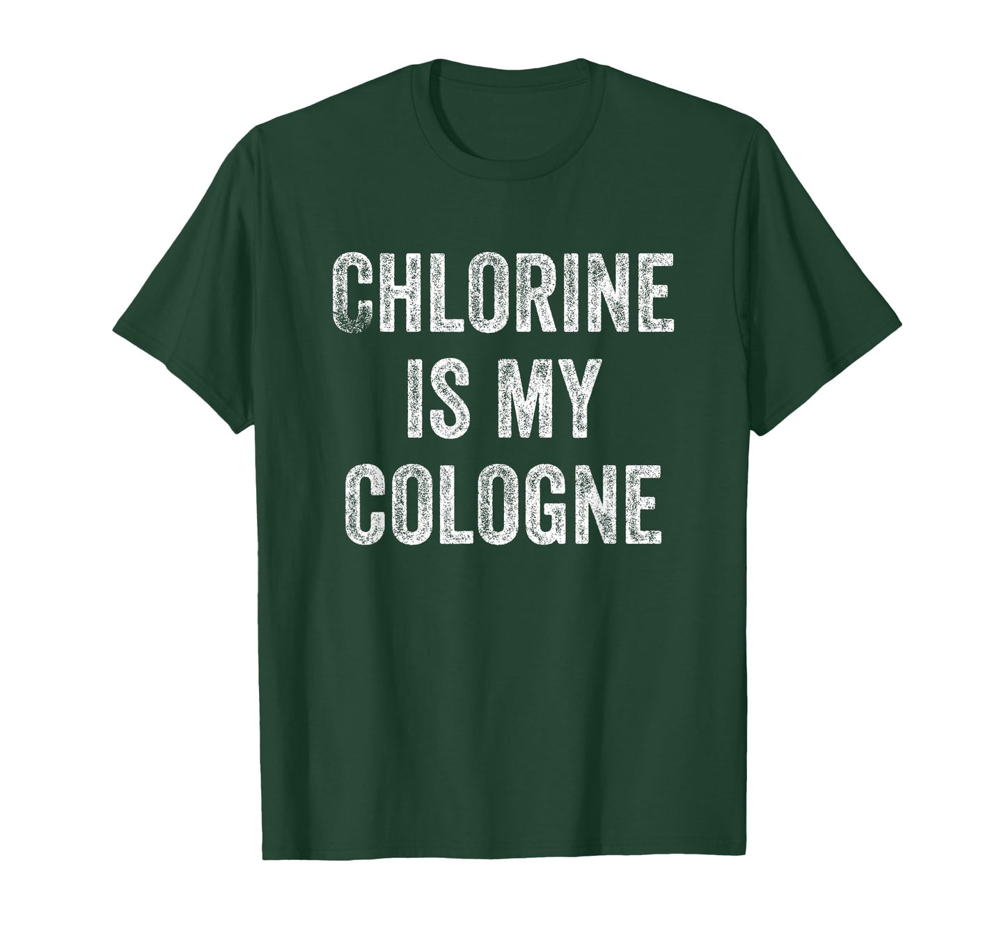 Chlorine Is My Cologne Swimming Funny T-Shirt