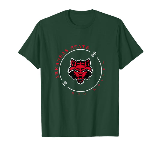 Arkansas State Wolves | Official NCAA University | RYLAKS11 T-Shirt