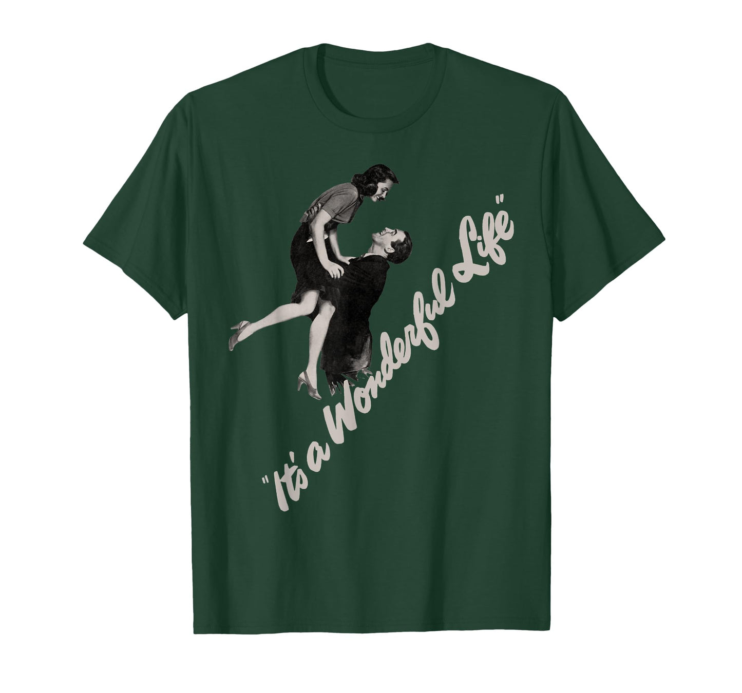 Vintage Christmas Classic It's a Wonderful Life T-Shirt