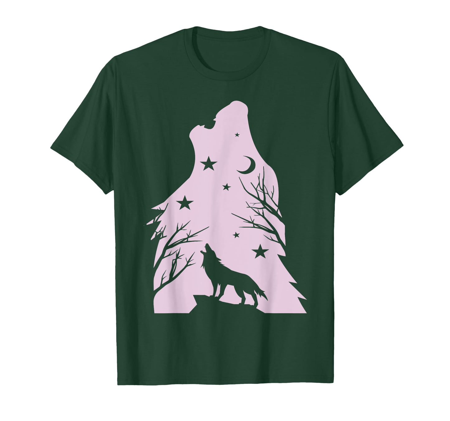 Wolf Costume Graphic For Wolves Lover Young Girls & Women T-Shirt