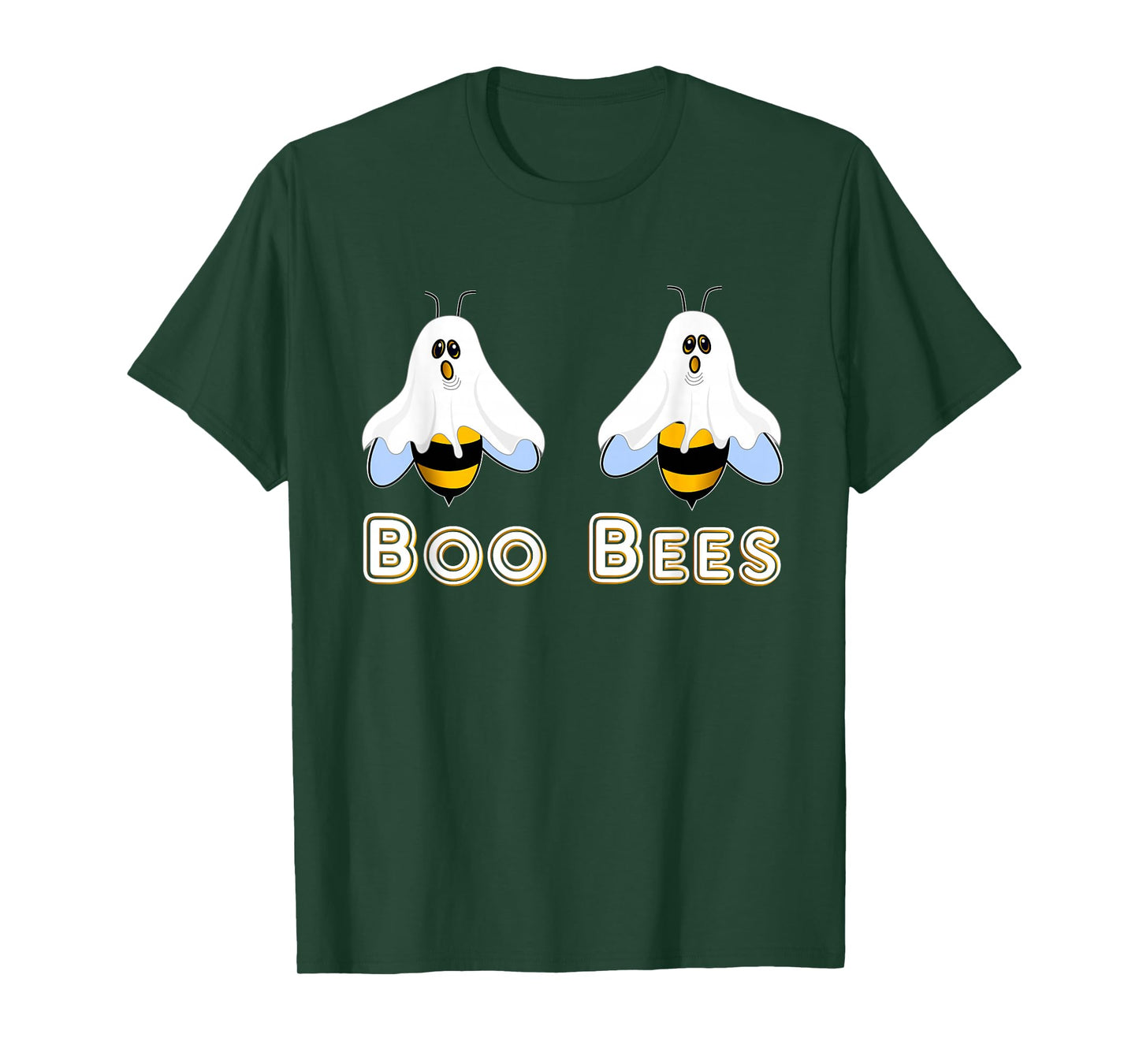 Funny Halloween Shirt For Women Boo Bees T Shirt Gift T-Shirt