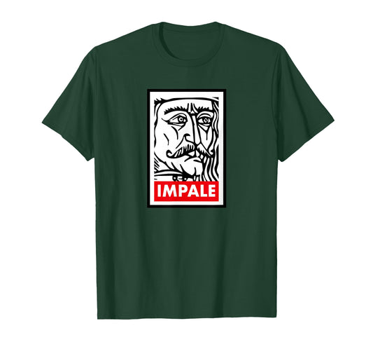 Vlad The Impaler Impale Gothic Grunge Occult Vampire T-Shirt