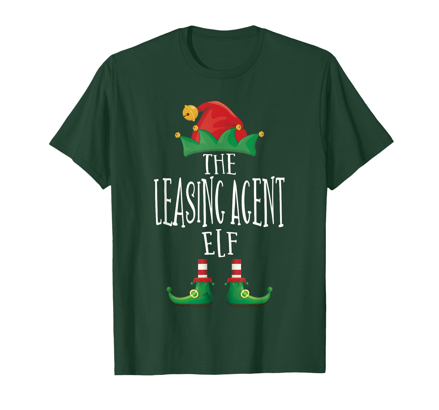 Leasing Agent Elf Shirt Family Matching Group Christmas T-Shirt