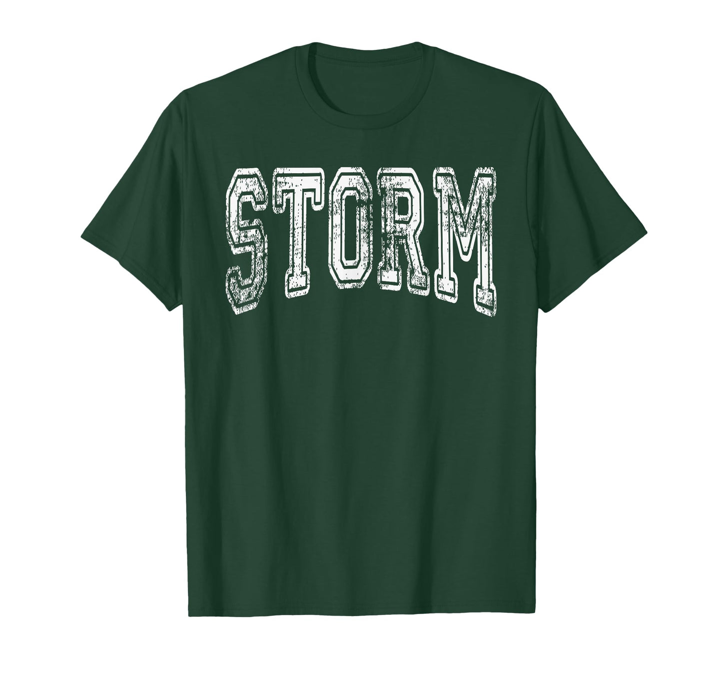 Storm Team Mascot Name Distressed Vintage School Sports Fan T-Shirt