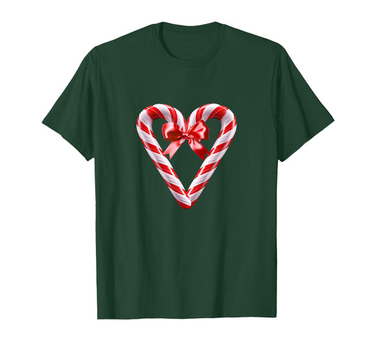 Funny Candy Canes Corns And Syrup Christmas Graphic T-Shirt