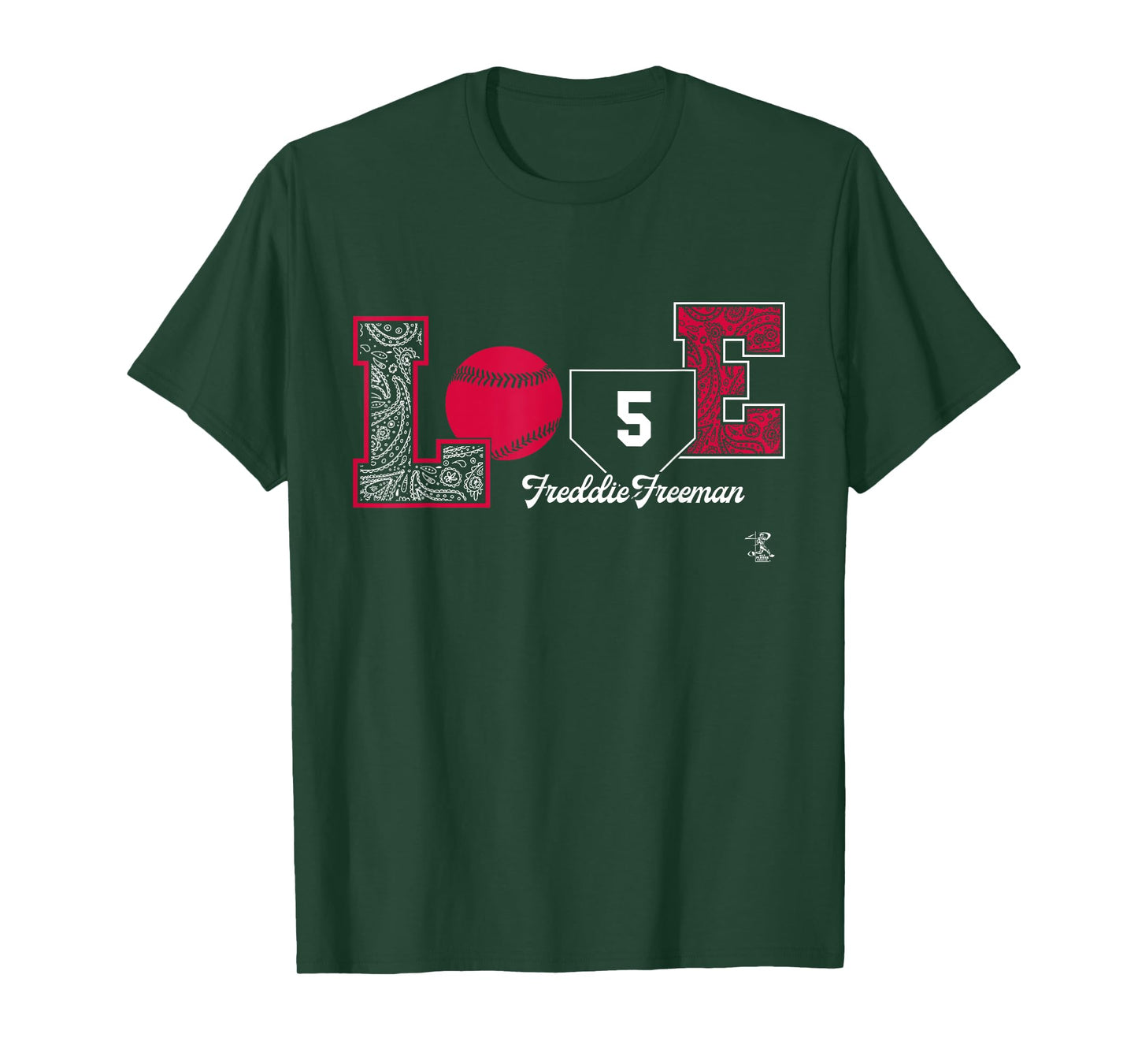 Freddie Freeman Love Player Gameday T-Shirt