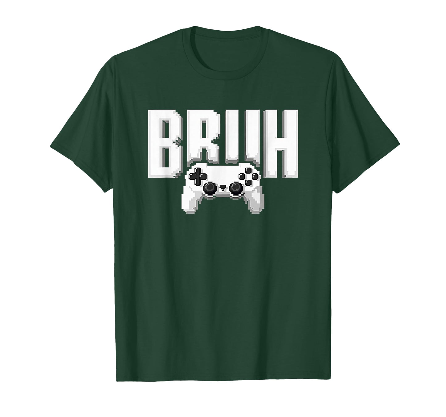 Video Gamer funny BRUH game controller for kids Men youth T-Shirt