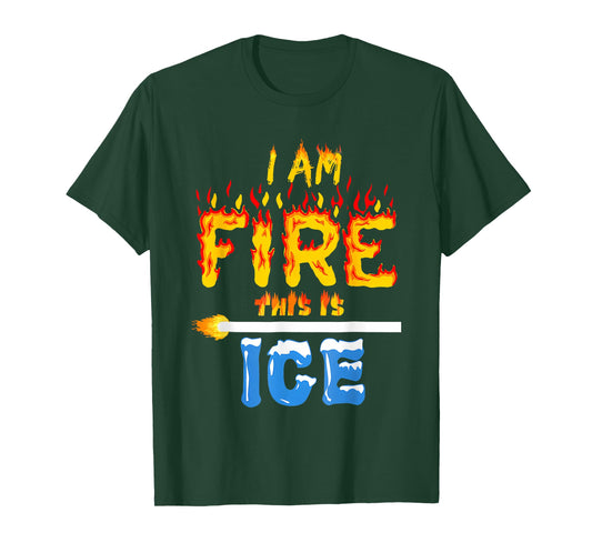 Ice and Fire Costume Halloween Family Matching Women T-Shirt