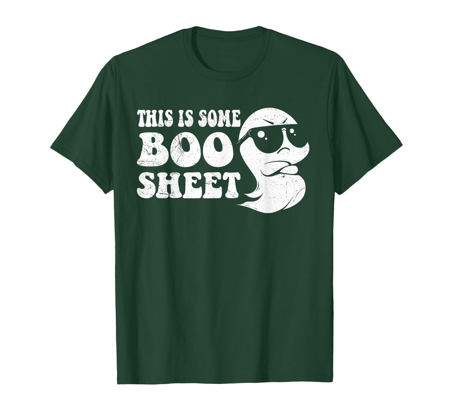 Retro Halloween Boo Ghost Costume This is Some Boo Sheet T-Shirt