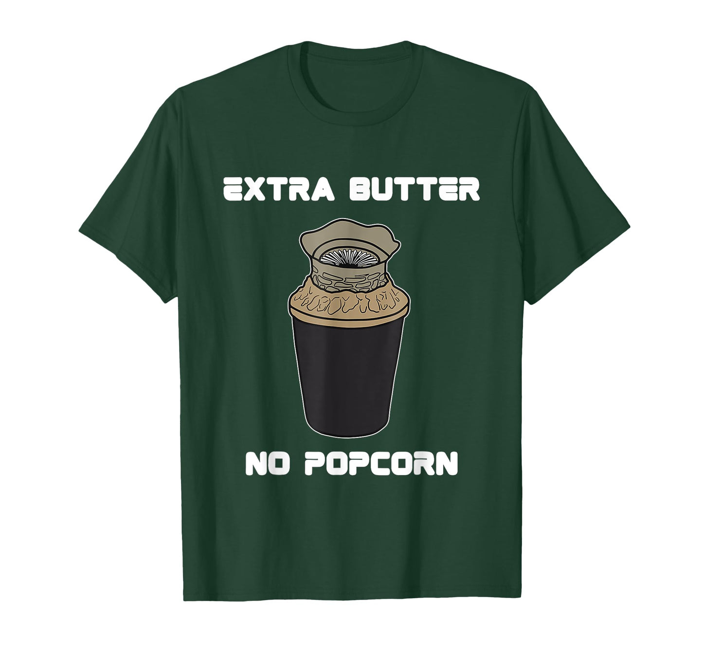 Funny Meme Extra Butter No Popcorn Dune Popcorn Bucket T-Shirt