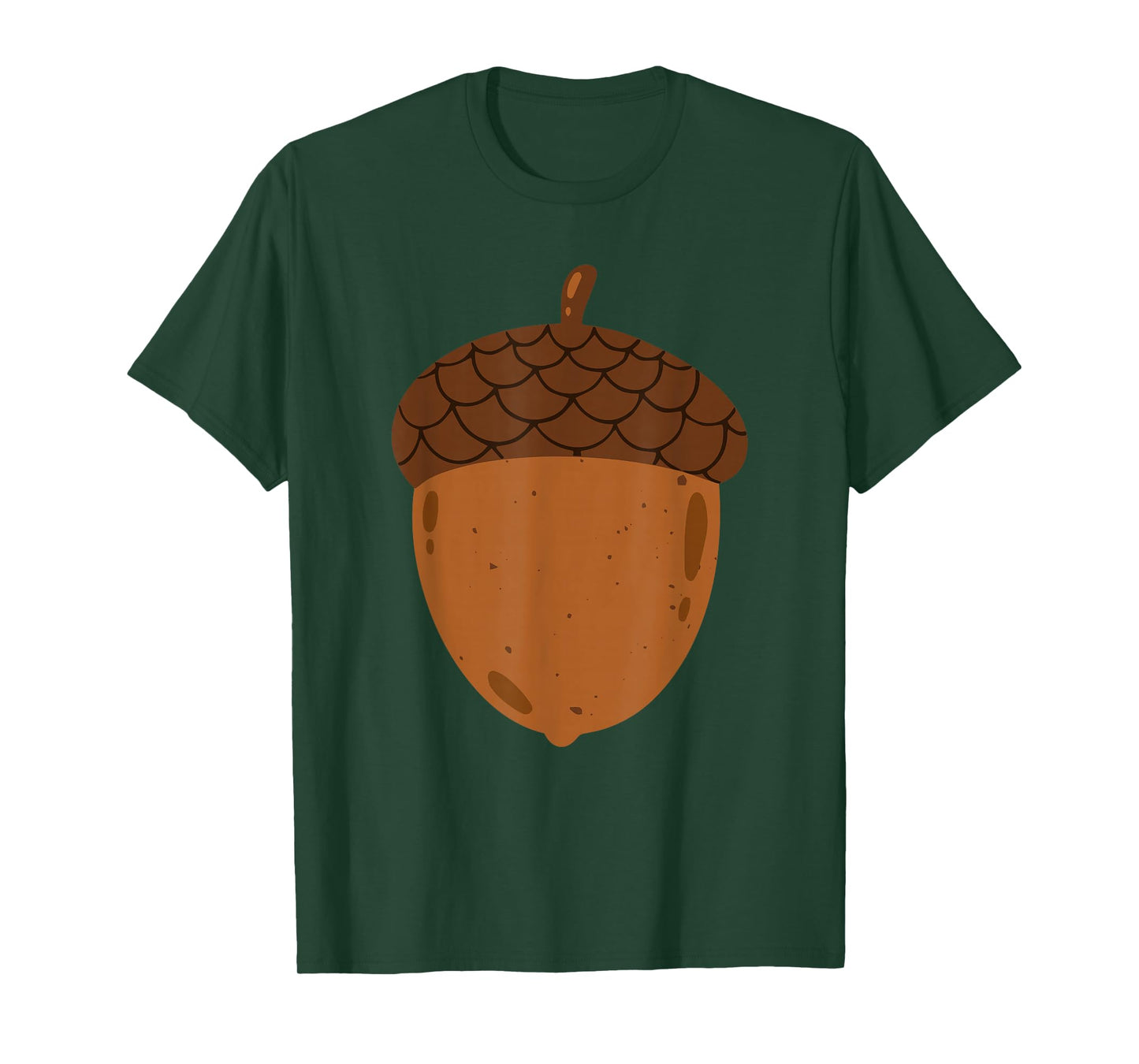 Big Acorn Costume Cute Easy Food Halloween T-Shirt