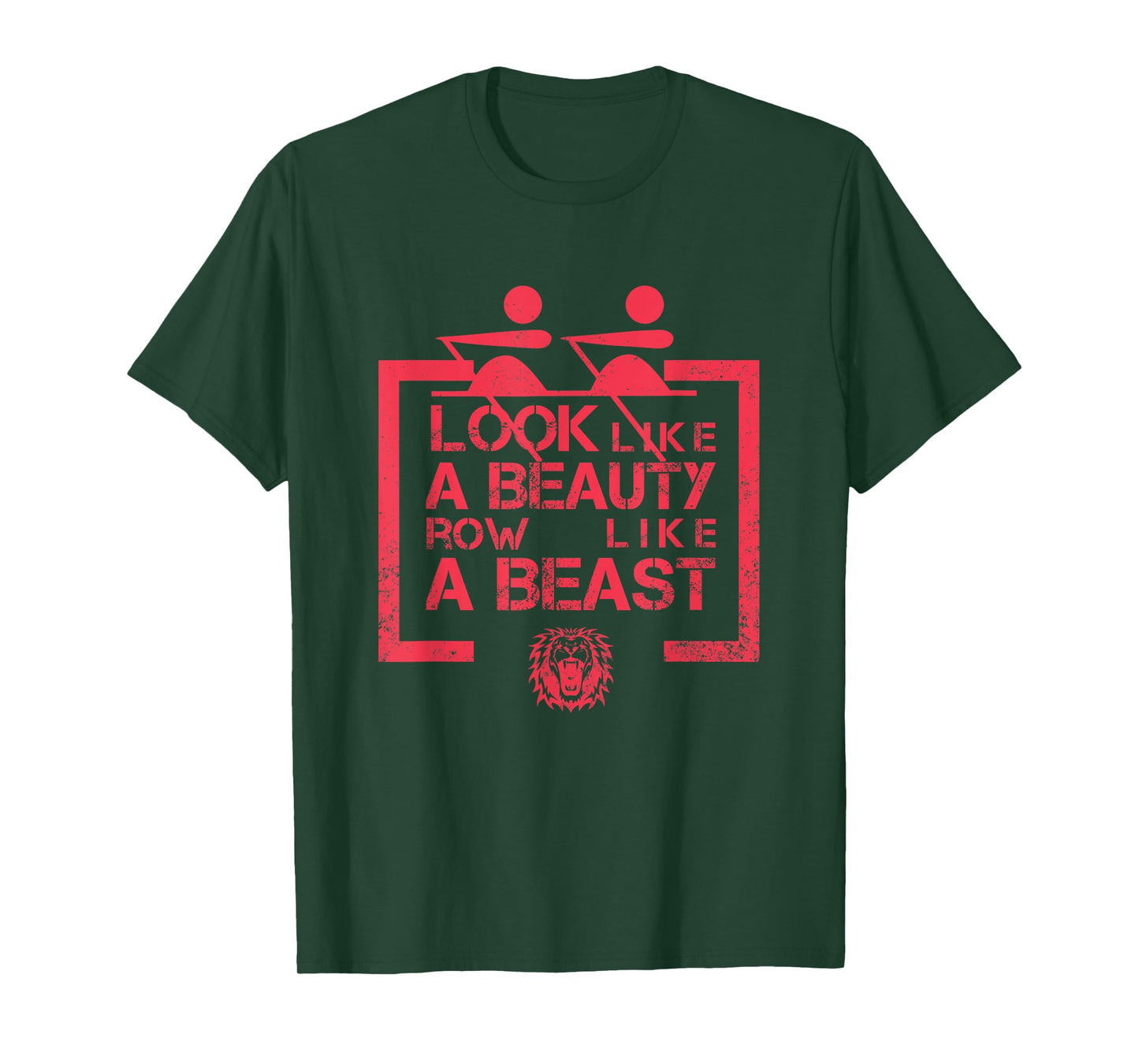 Look Like A Beauty Row Like A Beast Womens Rowing TShirt T-Shirt