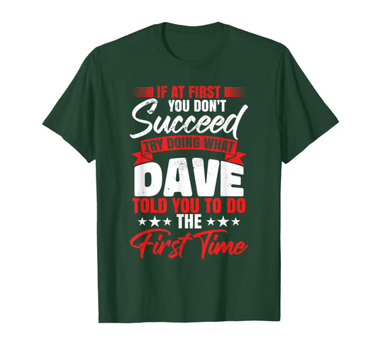 Funny Dave Joke David T-Shirt