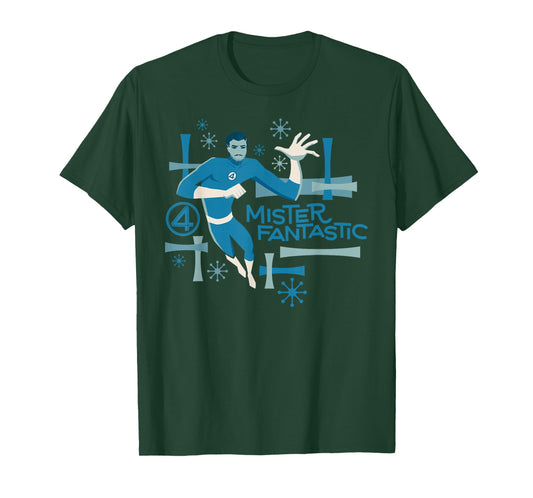 Marvel Fantastic Four: First Steps Retro Mister Fantastic T-Shirt