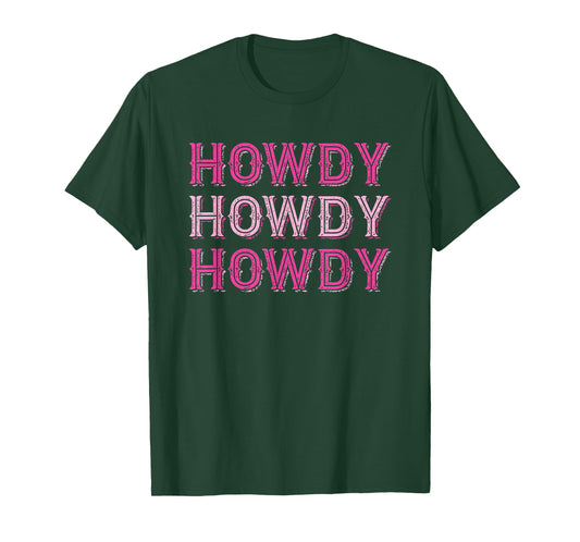Howdy Country Southern Rodeo T-Shirt