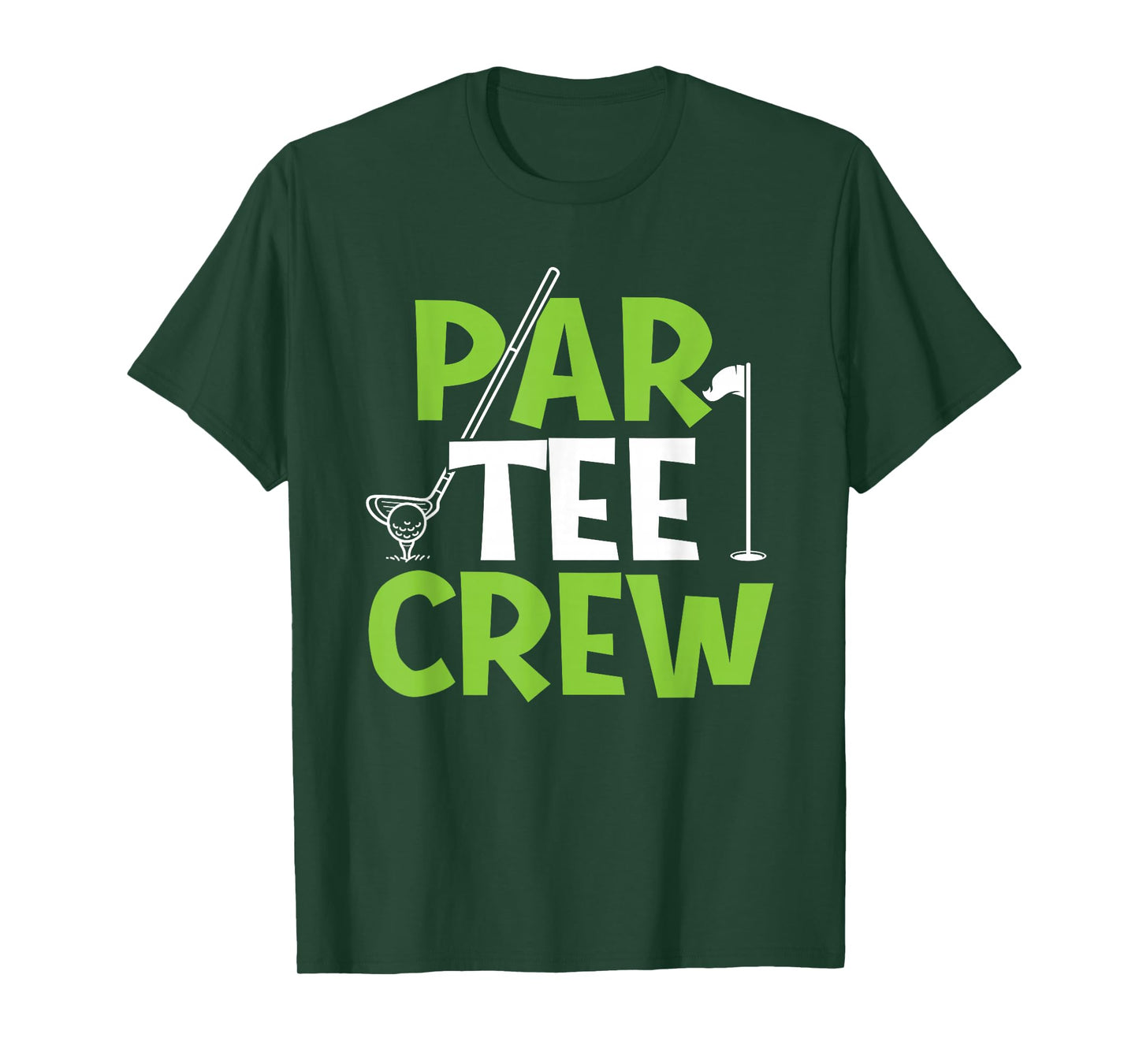 Par Tee Crew - Putter Golfer Golf Lover Golfing T-Shirt