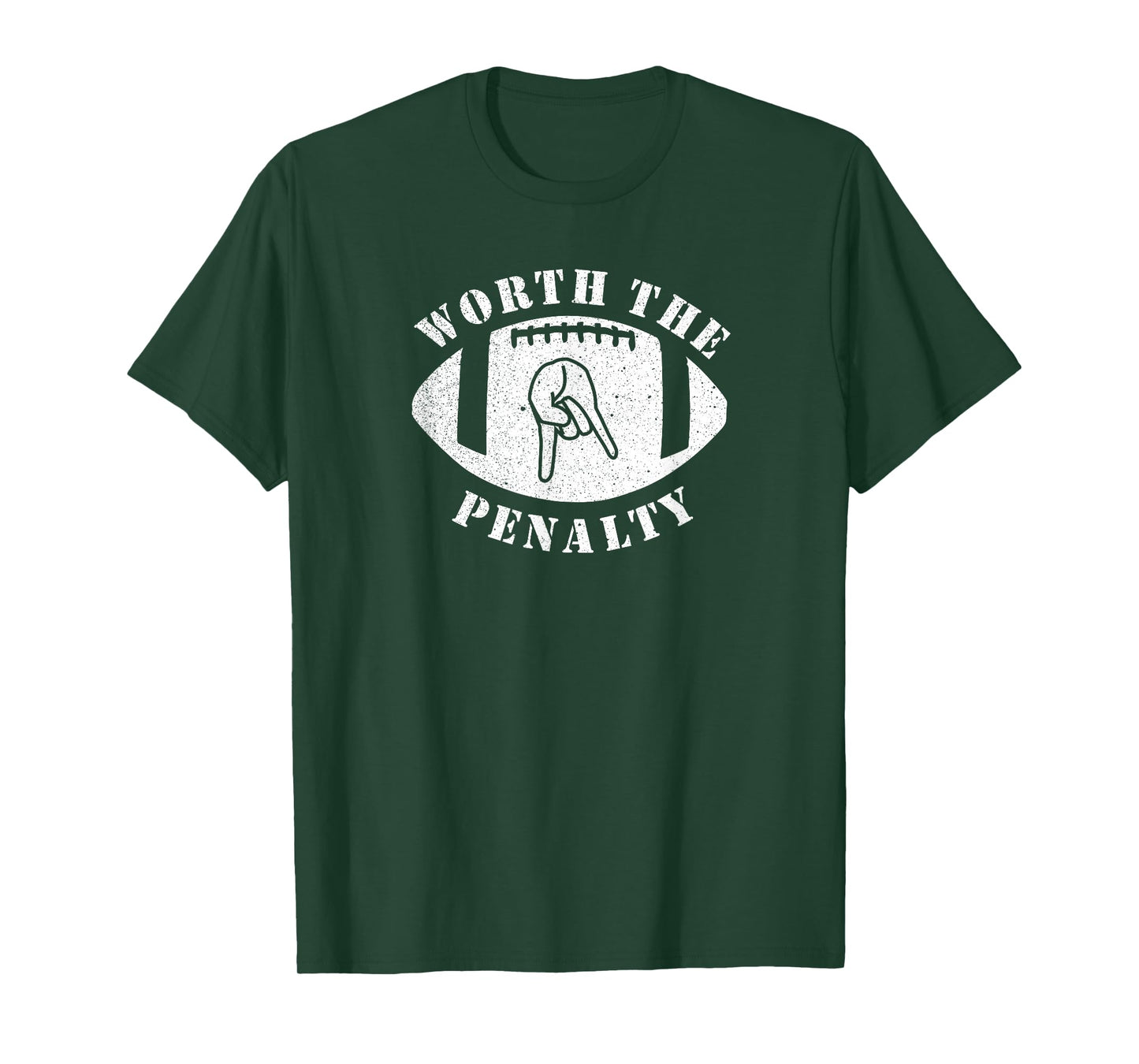 Horns Down Worth The Penalty Oklahoma Texas Red River T-Shirt