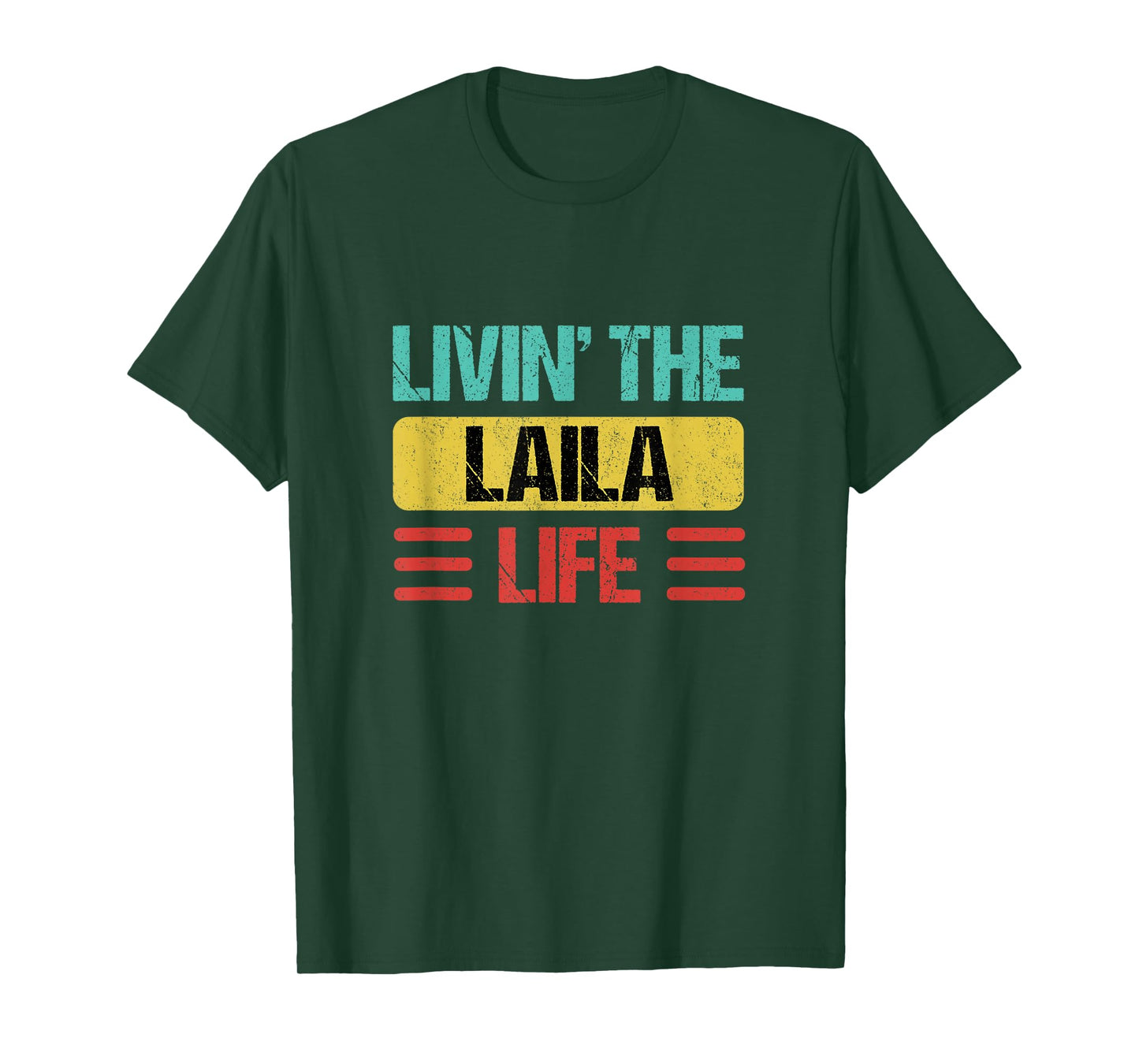 Laila Name Shirts & Gifts Laila Name T-Shirt - Unisex-Adults, Black, Small