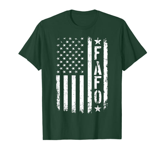 FAFO US American Flag T-Shirt